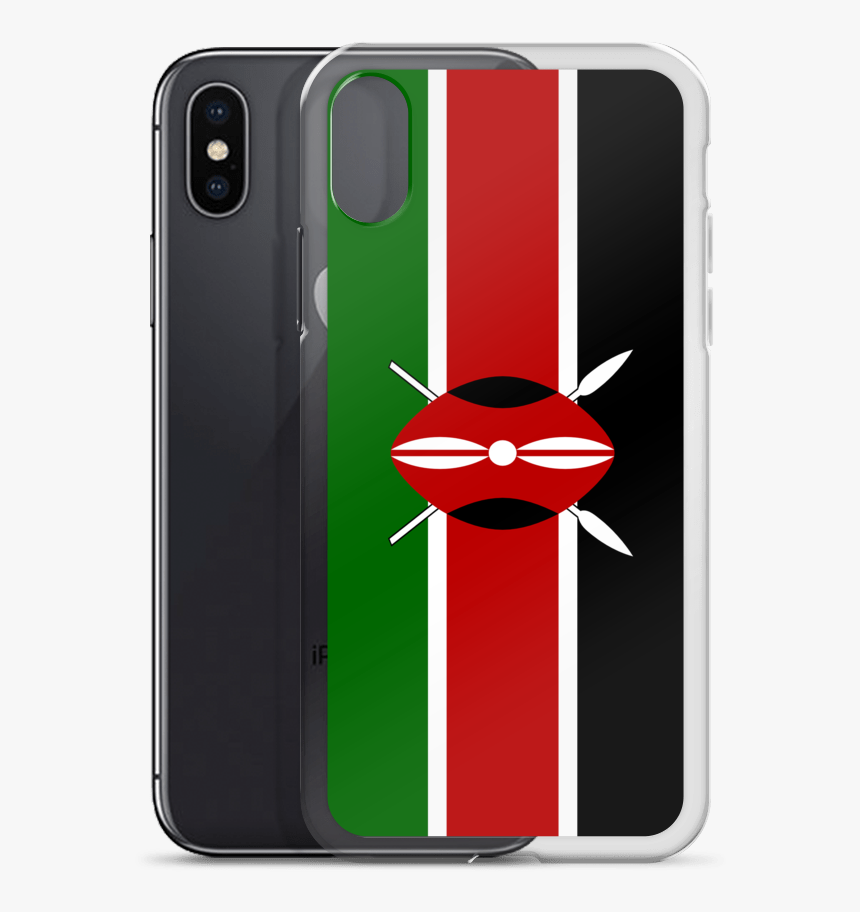 Kenyan Flag Iphone Case - Kenya Flag, HD Png Download