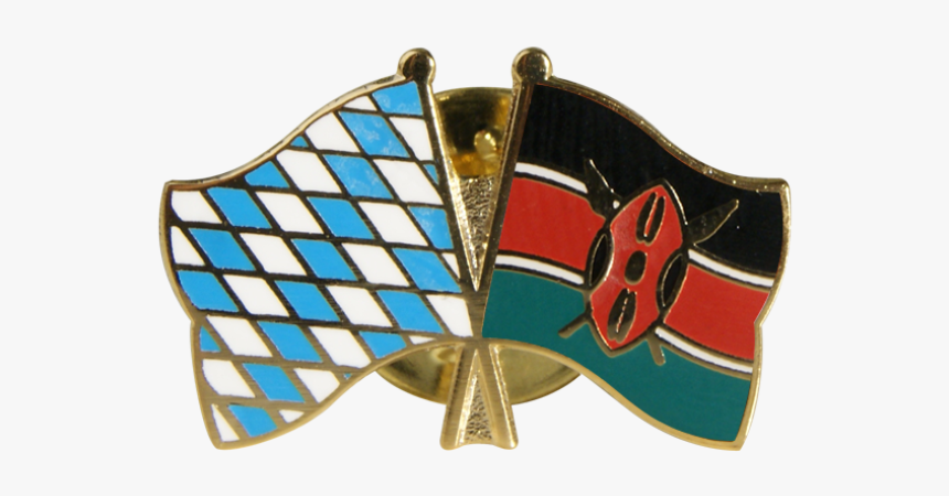 Kenya Friendship Flag Pin, Badge - Coin Purse, HD Png Download