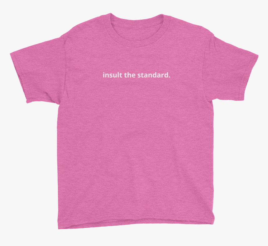 Youth Insult The Standard P&w - T-shirt, HD Png Download