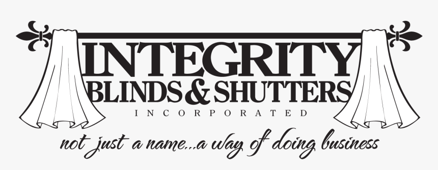 Integrity Blinds & Shutters - Calligraphy, HD Png Download