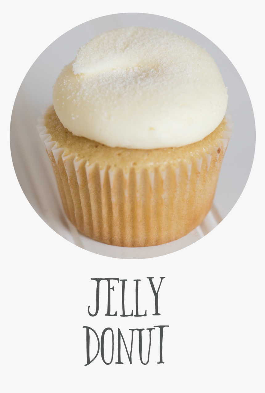 Jelly-donut - Cupcake, HD Png Download