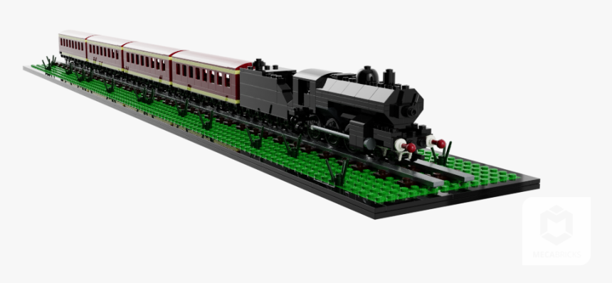 Transparent Steam Train Png - Lego Steam Train Model, Png Download