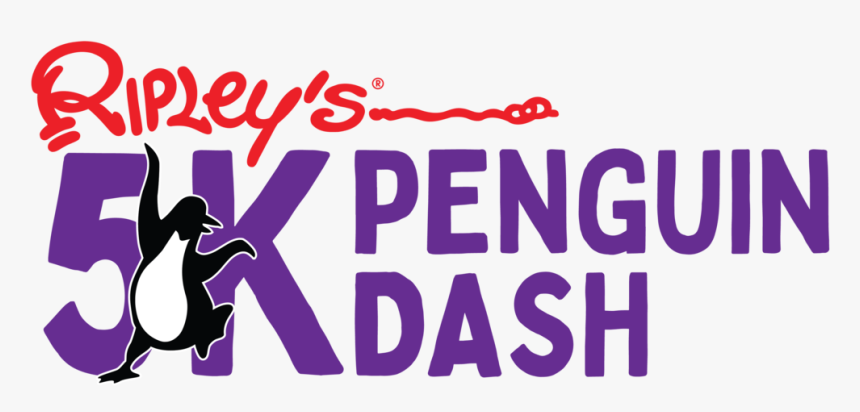 5k Penguin Dash-01 - Poster, HD Png Download