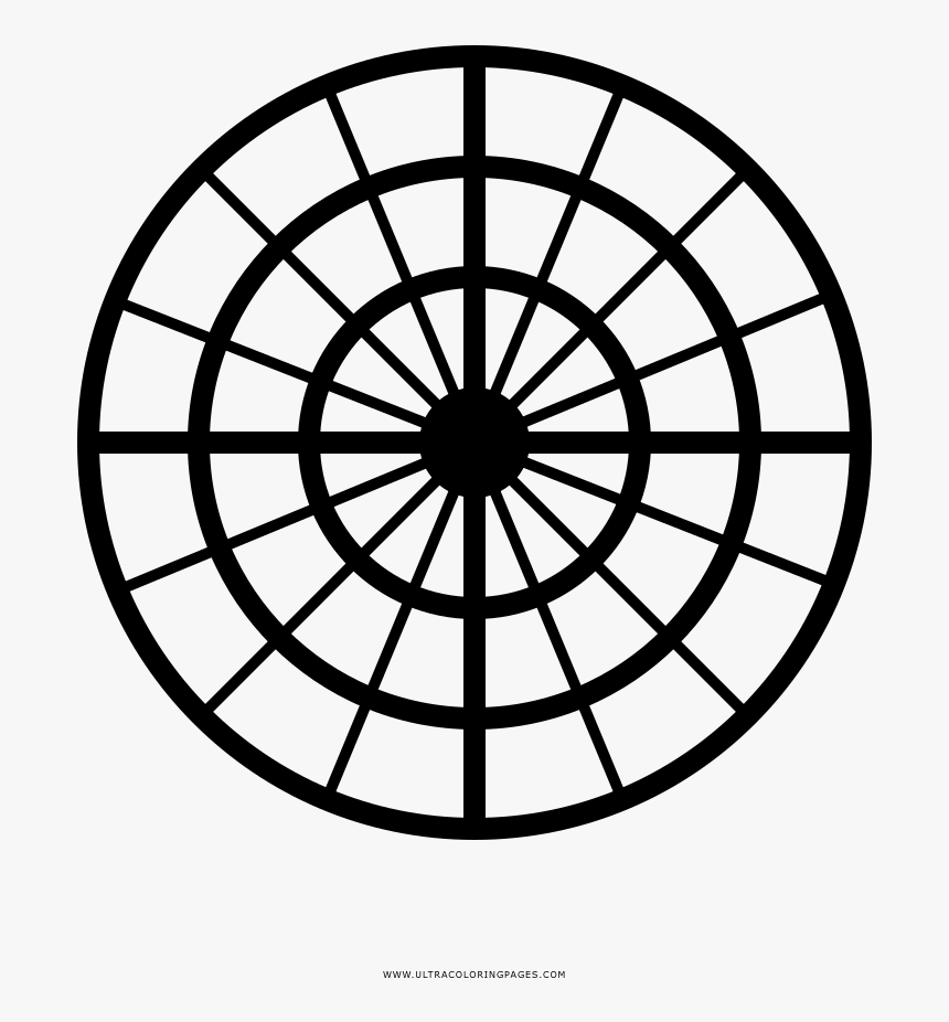 Crosshair Coloring Page - Chemonics International Inc, HD Png Download