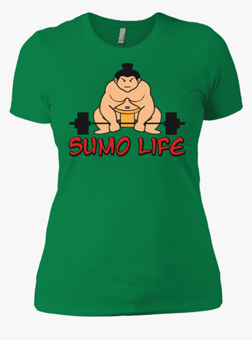 T Shirts Kelly Green / X Small Sumo Life Women S Xc - T-shirt, HD Png Download