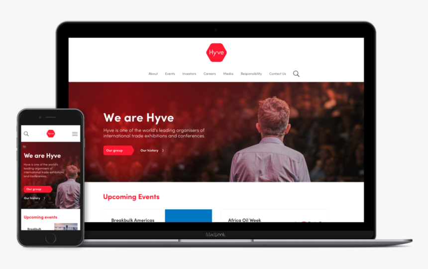 Hyve Multi Device Website Transparent - Design, HD Png Download