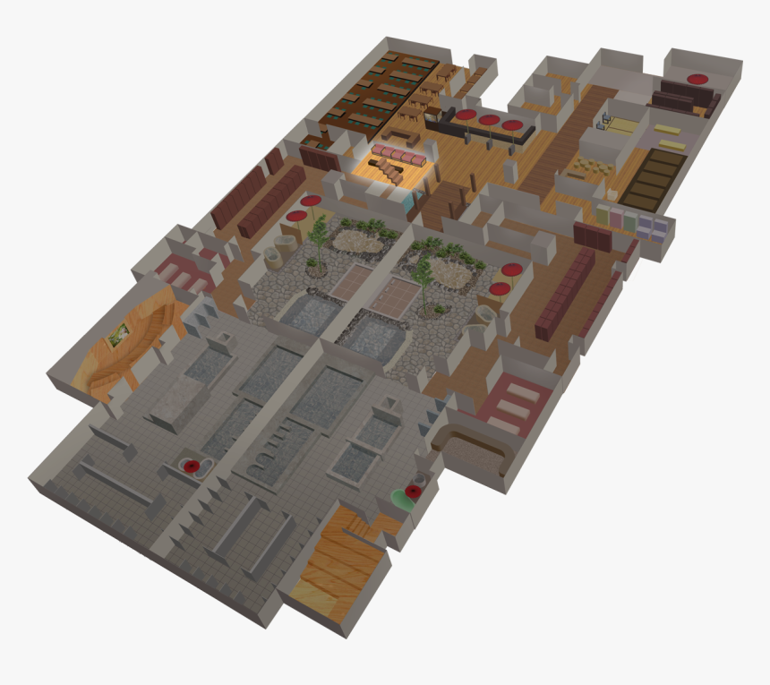 Sagano Onsen Tenzan-no-yu, HD Png Download