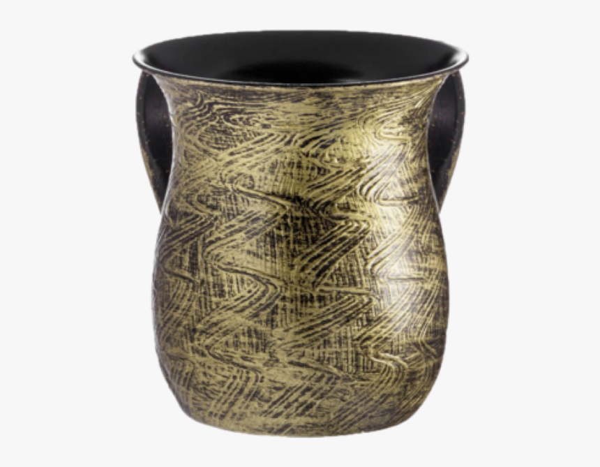 Stainless Steel Washing Cup Embossed Texture - Vase, HD Png Download