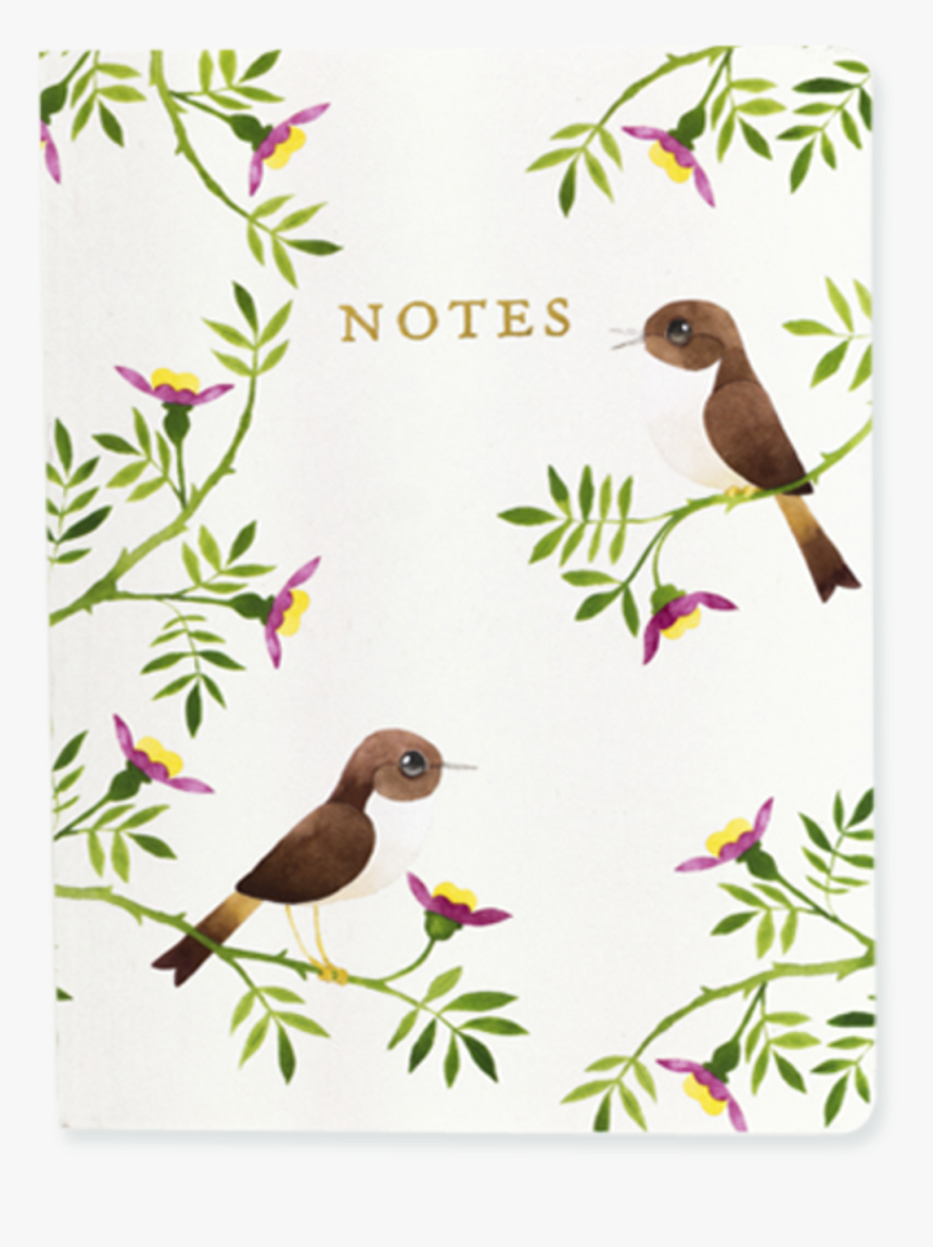 Matt Sewell’s Birds A6 Notebook - Finch, HD Png Download