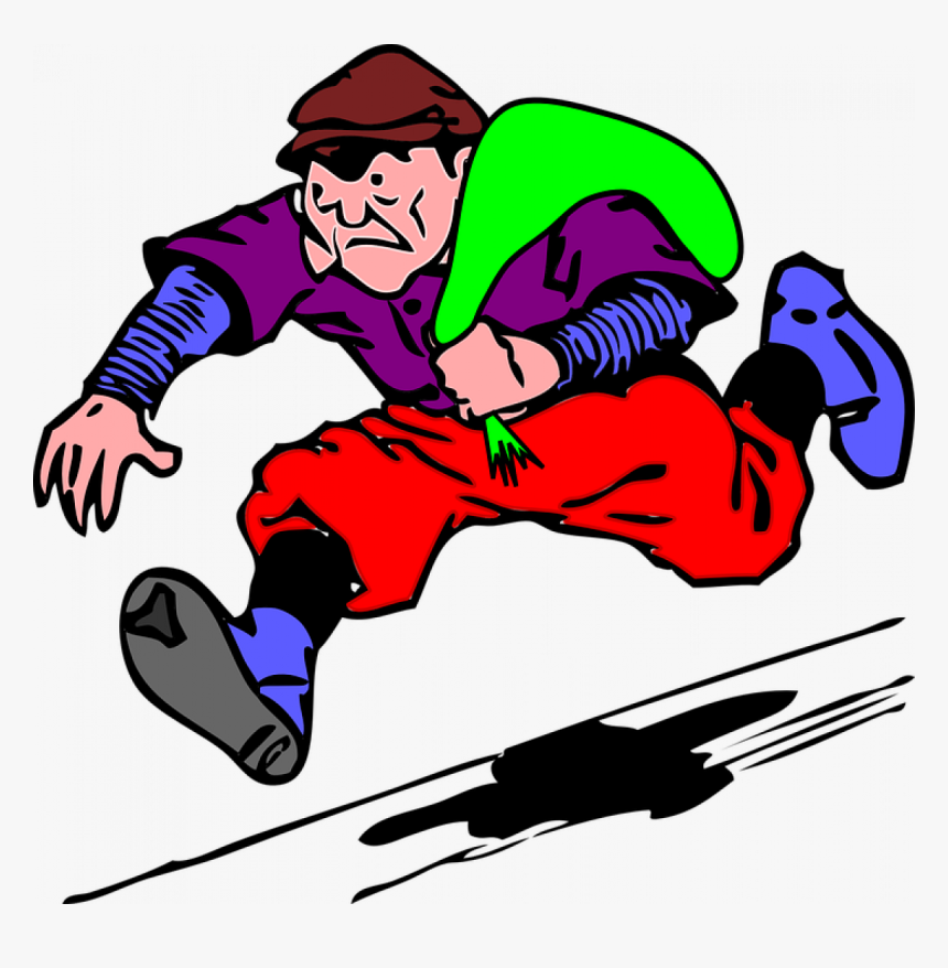 Robber Clip Art, HD Png Download
