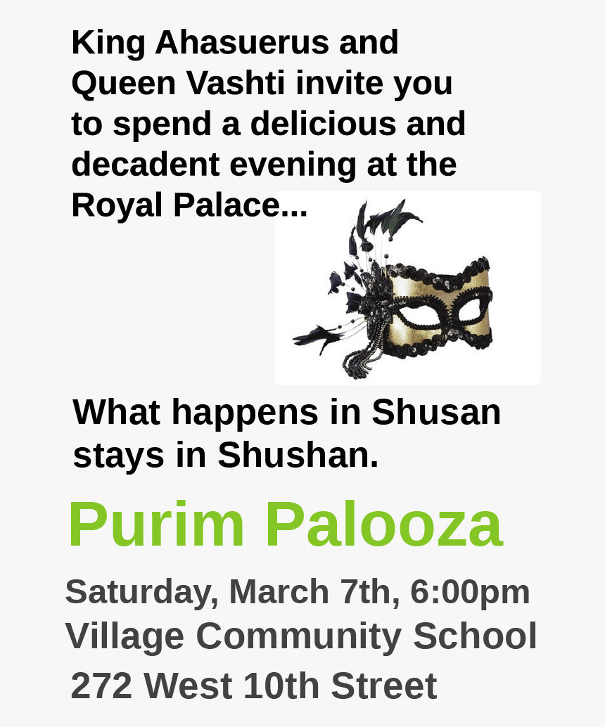 Purim Celebration, HD Png Download