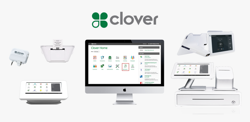 The Clover Pos System Family - Clover Pos Family, HD Png Download