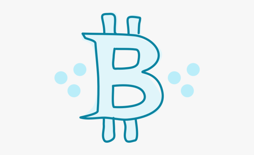 A Drawing Of The Bitcoin Symbol - Calligraphy, HD Png Download