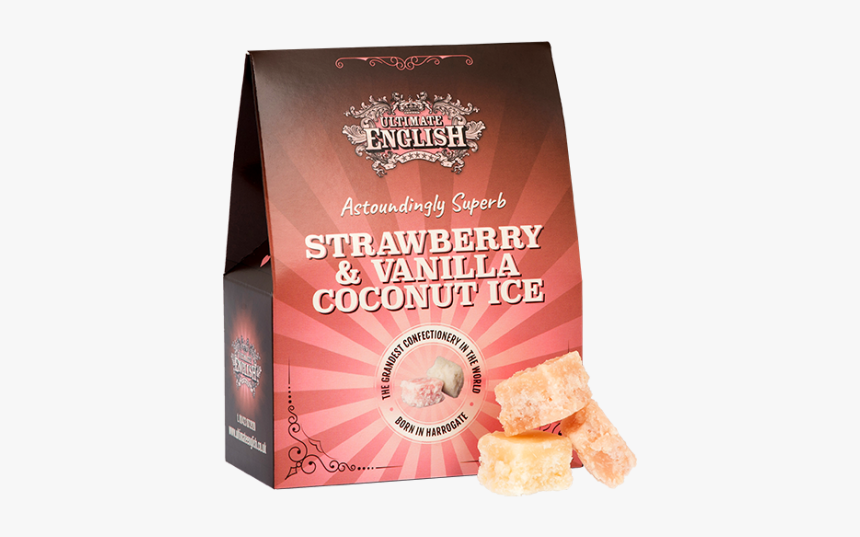 Ultimate English Strawberry & Vanilla Ice - Bread, HD Png Download