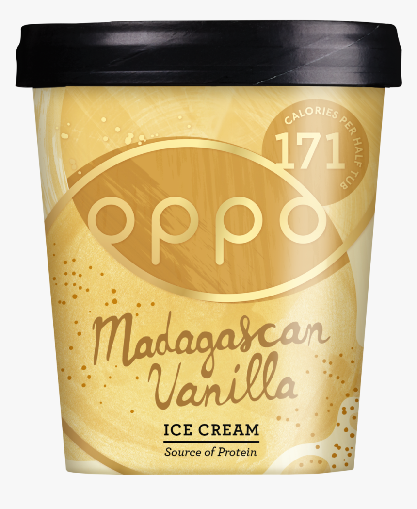 Oppo 475ml Icecream Madagascan Vanilla Peanut Butter, HD Png Download