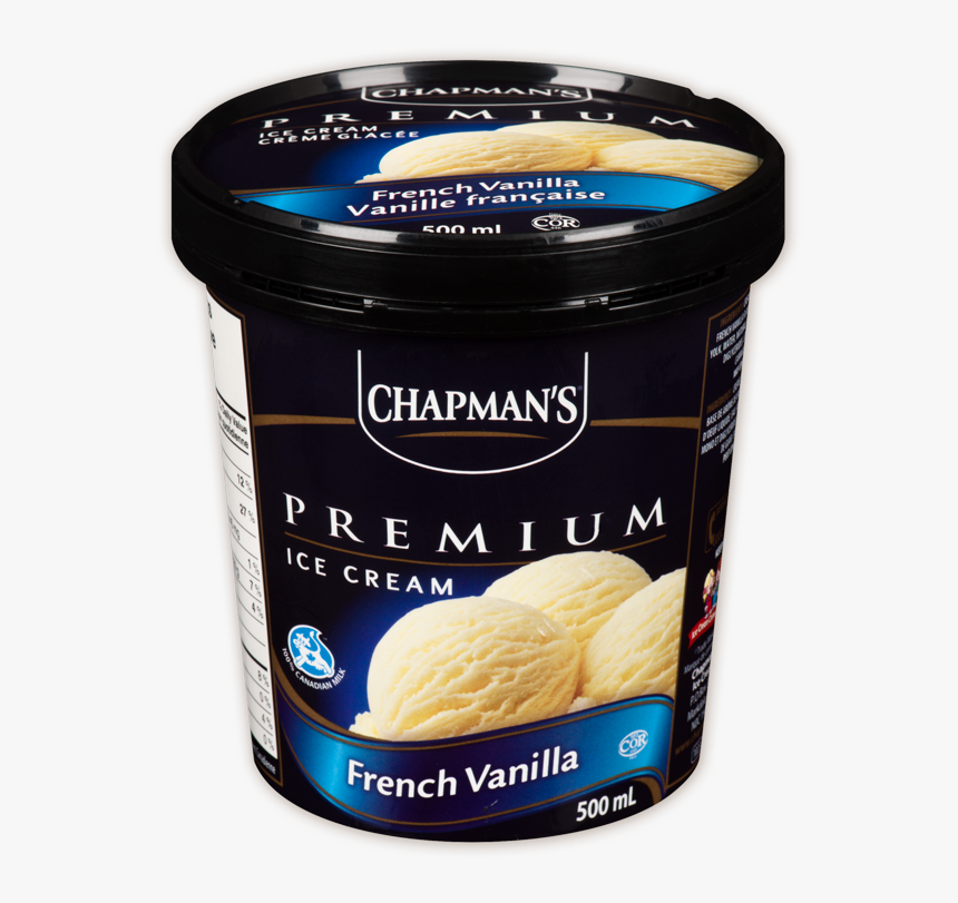 Chapman S Premium French Vanilla Ice Cream - Chapmans French Vanilla Ice Cream, HD Png Download