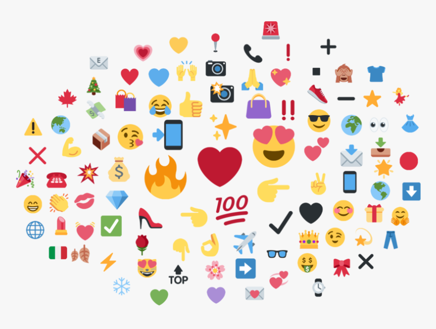 Most Used Emojis For Fashion Brands, HD Png Download