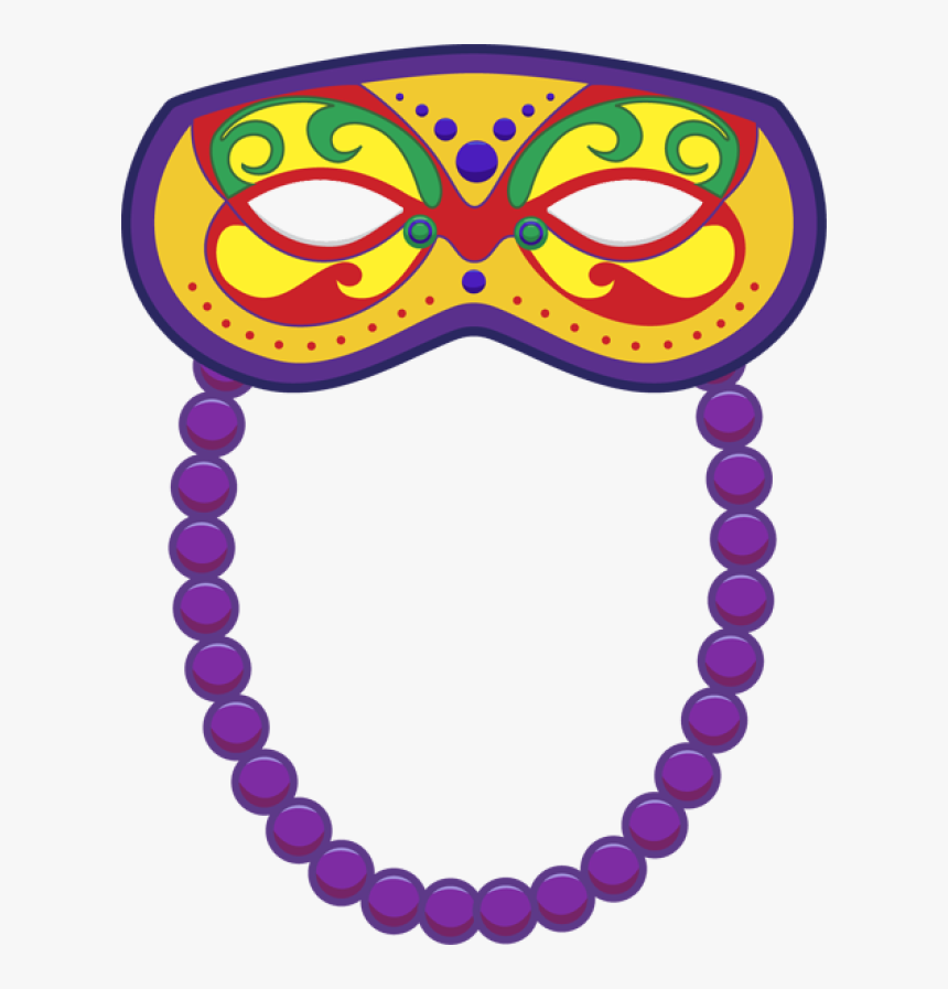Mardi Gras Clip Art - Mardi Gras Masks, HD Png Download