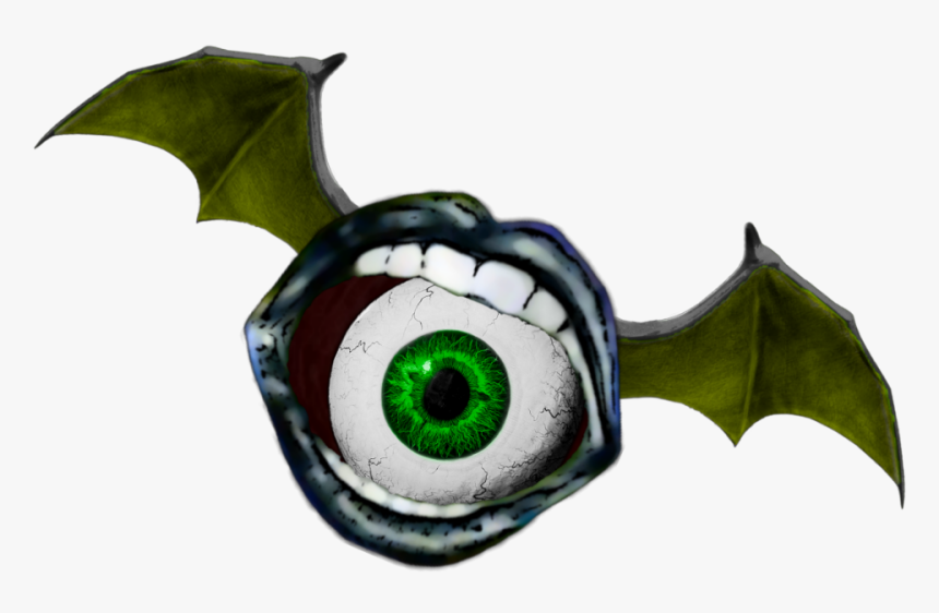#freetoedit #mashup #monster #eyeball #eye #wings #flying - Illustration, HD Png Download