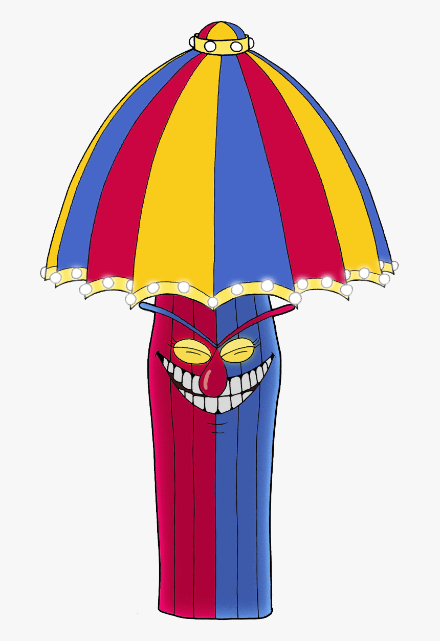 Cuphead - Don& - Beppi The Clown Final Phase, HD Png Download