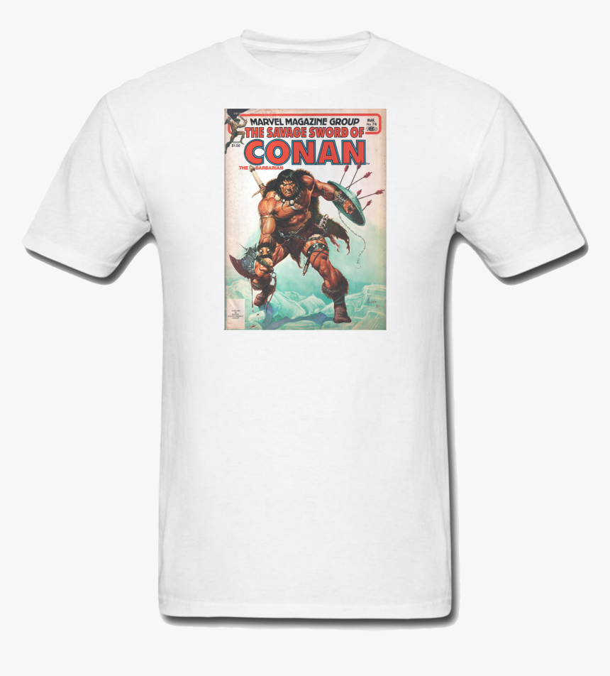 Conan The Barbarian Png , Png Download - Rick And Morty Naruto Shirt, Transparent Png