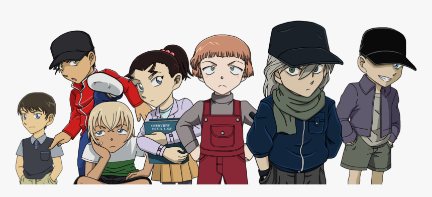Detective Conan Black Organization, HD Png Download