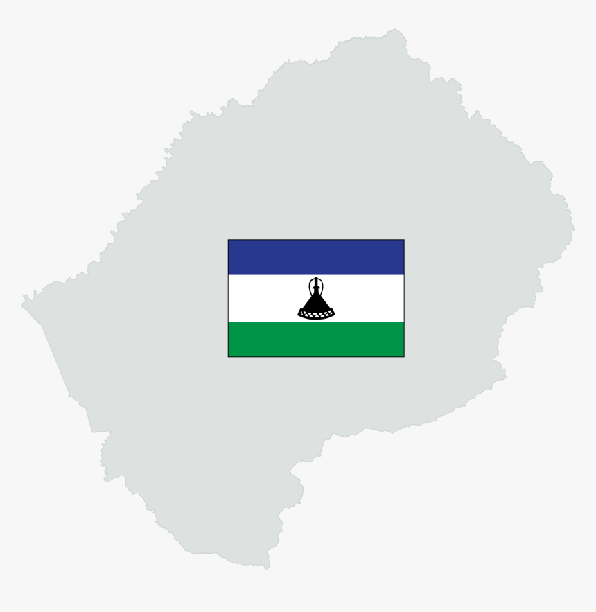 2 Co2 Metric Tons - Lesotho Flag, HD Png Download