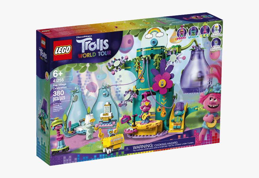 Lego Trolls World Tour 41255, HD Png Download