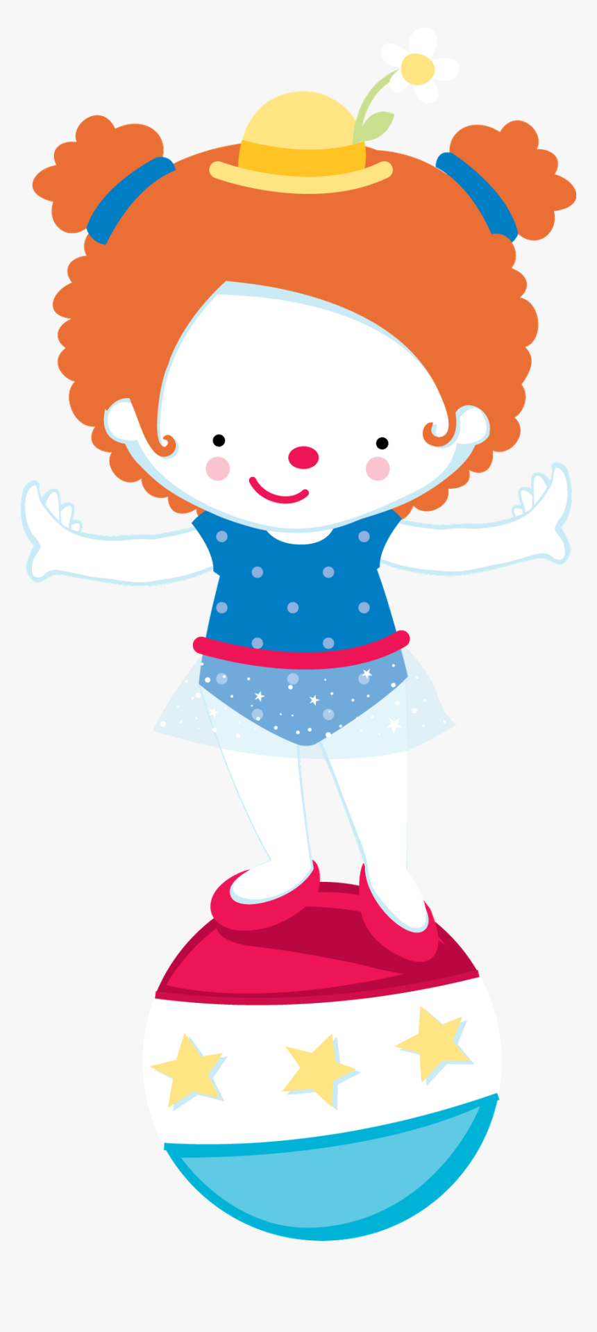 Circus Illustration, Circus Clown, Circus Theme, Circus - Minus Circus, HD Png Download