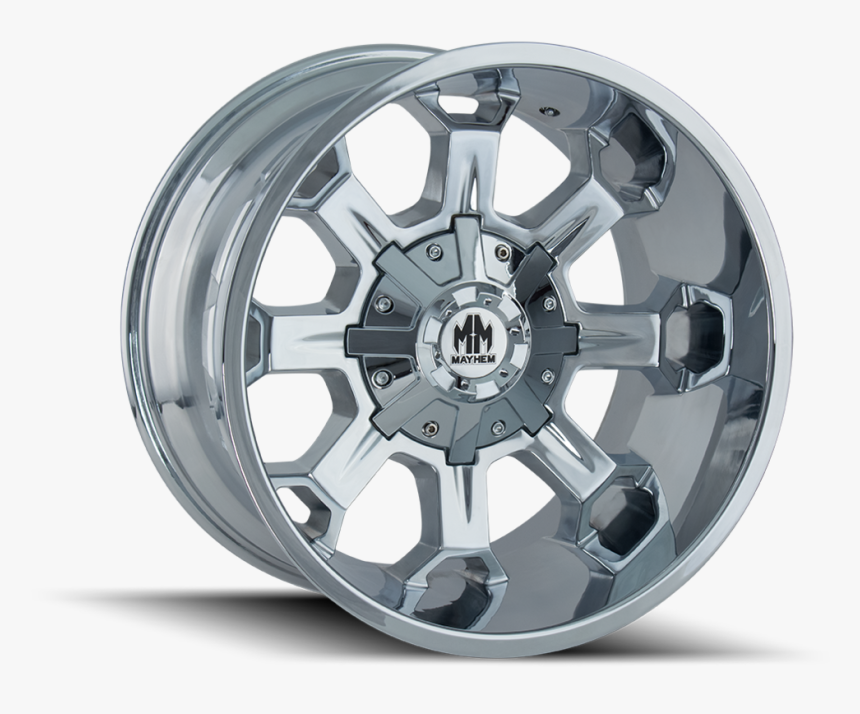 Mayhem8105c1 - 8015 Mayhem Warrior Wheel Chrome, HD Png Download