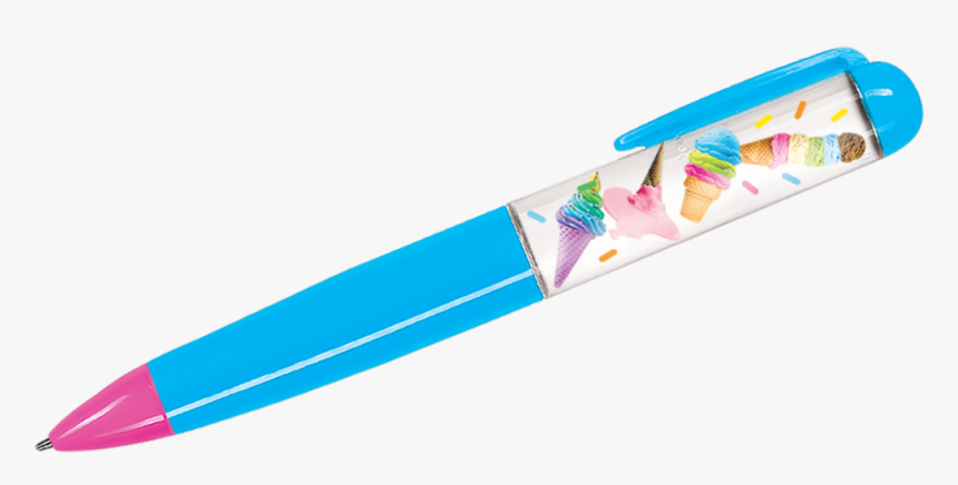 Ice Cream Cone Floaty Pen - Art Paper, HD Png Download