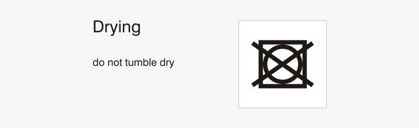 Drying Symbol - Seche Linge Interdit, HD Png Download