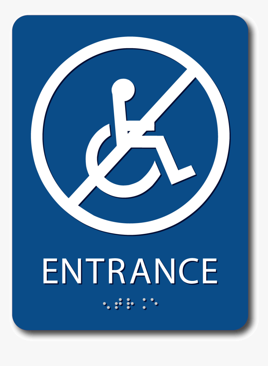 Not Handicap Accessible Entrance Sign - Tau Gamma Phi Logo 2019, HD Png Download