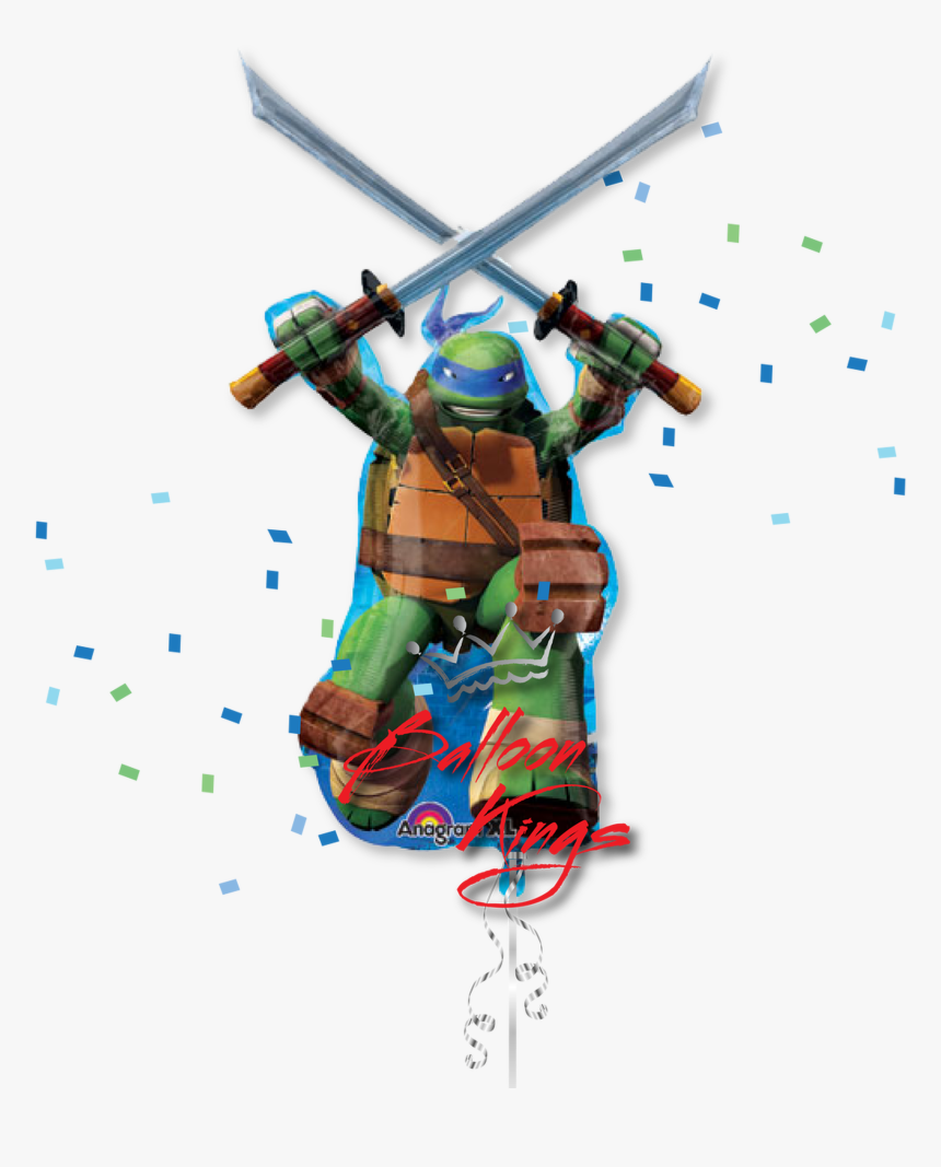Turtle Leonardo - Teenage Mutant Ninja Turtle Leonardo, HD Png Download