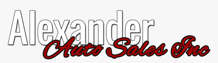 Alexander Auto Sales Inc, HD Png Download