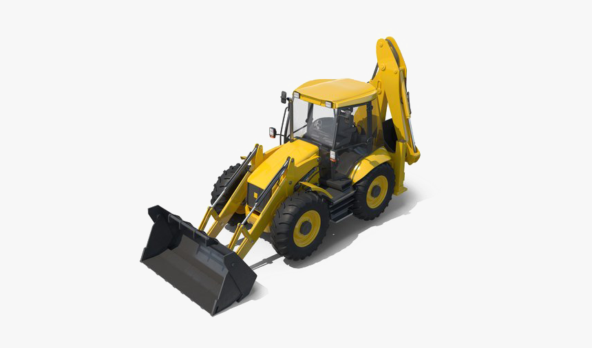 Jcb Png Transparent Images - Bulldozer, Png Download