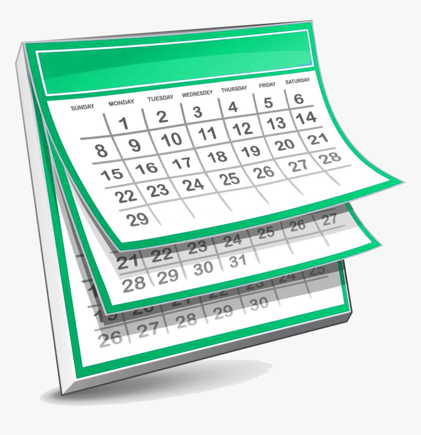 Calendar Clip Art Png, Transparent Png