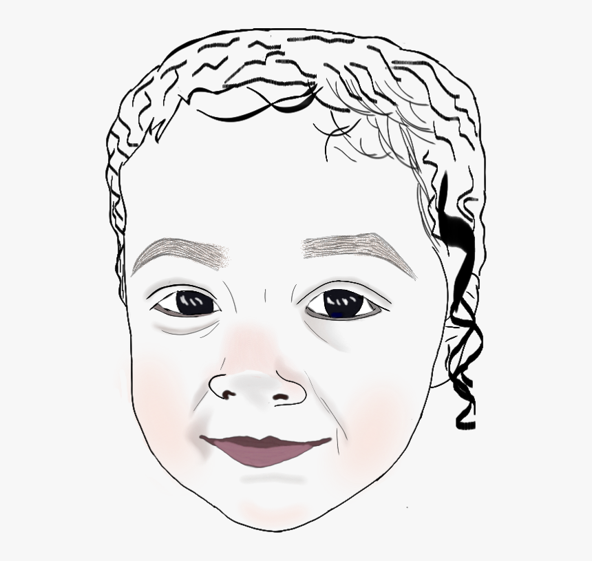 #dibujo #niña #caricatura #cartoon #png #michel #children - Sketch, Transparent Png