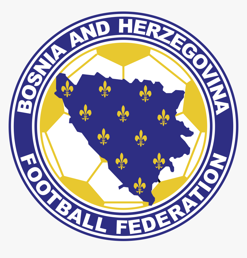 Bosn H 1 Logo Png Transparent - Bosnia And Herzegovina Soccer Logo, Png Download