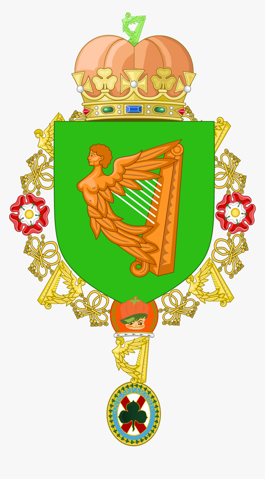 Transparent Ireland Clipart - Order Of Saint Patrick Collar, HD Png Download