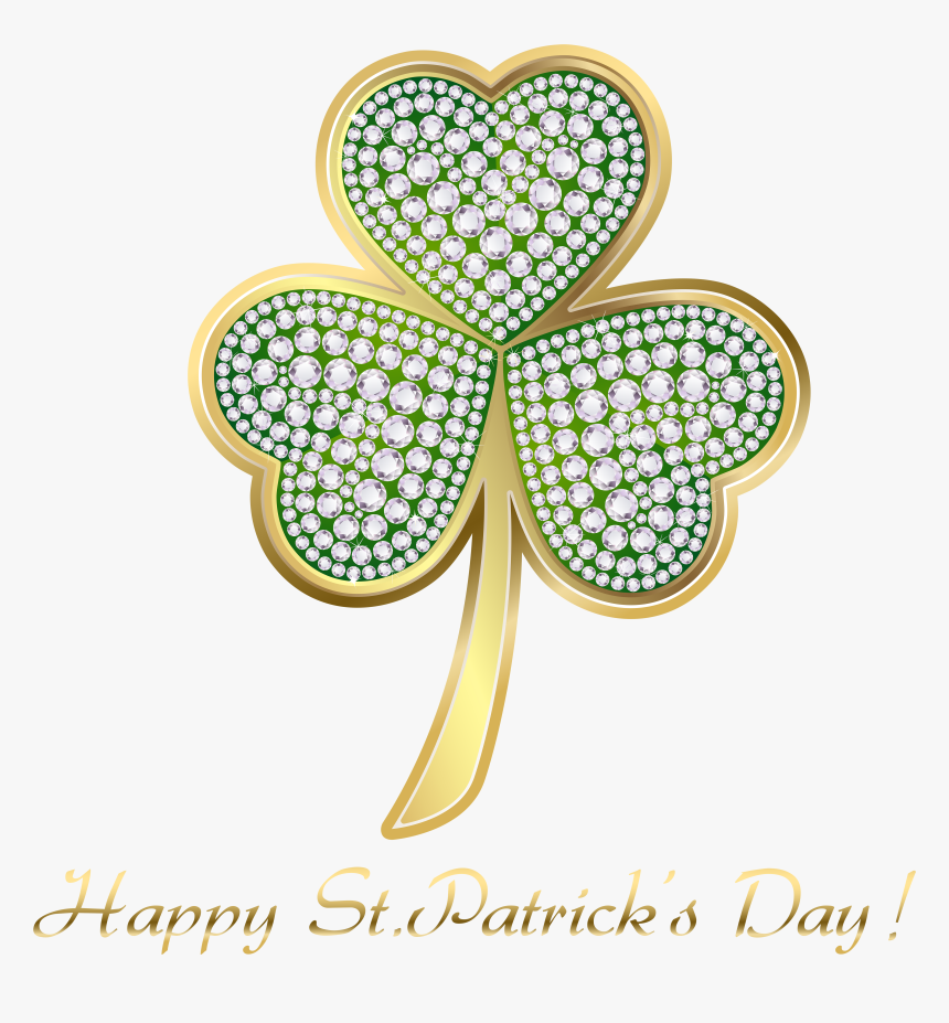 Gallery Free Clipart Picture St Patrick Png St Patricks - Gold Shamrock Png, Transparent Png