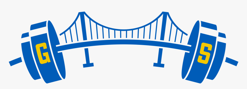 Golden State Barbell Club Blue Version B - Golden State Barbell Club, HD Png Download