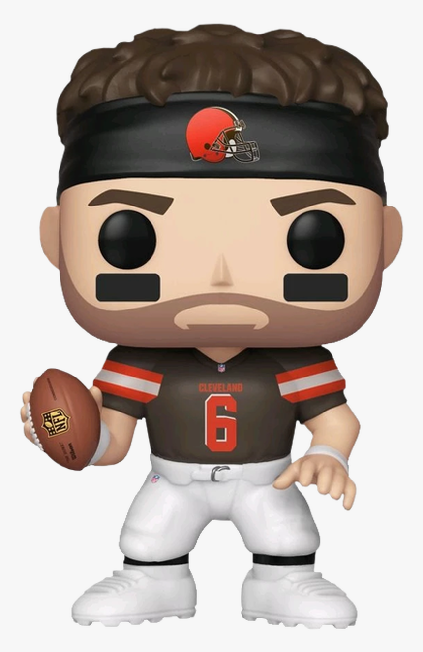 Baker Mayfield Cleveland Browns Pop Vinyl Figure - Baker Mayfield Funko Pop, HD Png Download