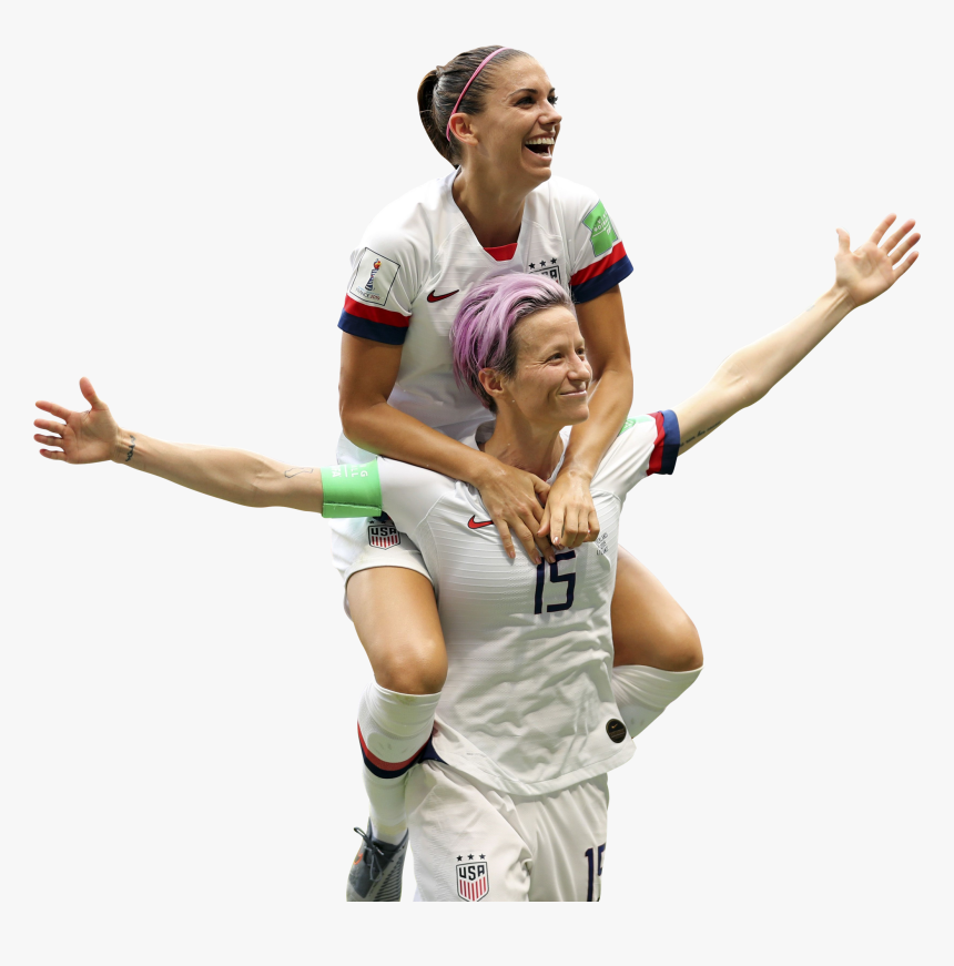 Megan Rapinoe & Alex Morgan render, HD Png Download