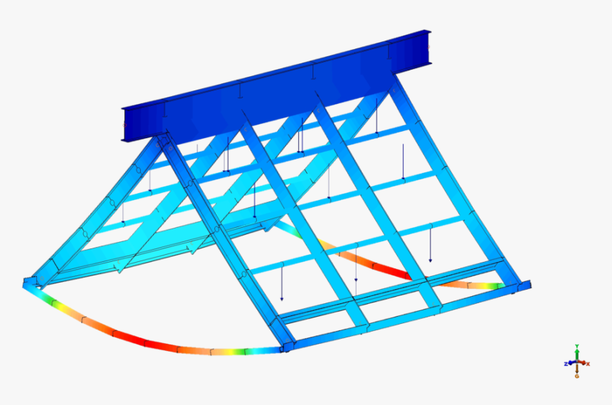 Assy Lift Beam Model - Triangle, HD Png Download