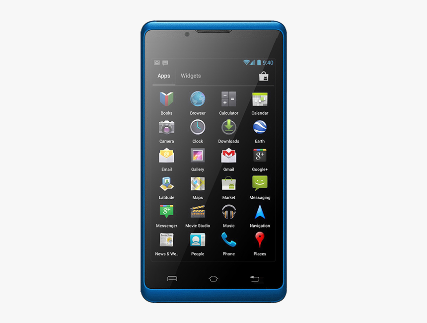 S401 Dark Blue Aura Front - Android Ice Cream Sandwich, HD Png Download