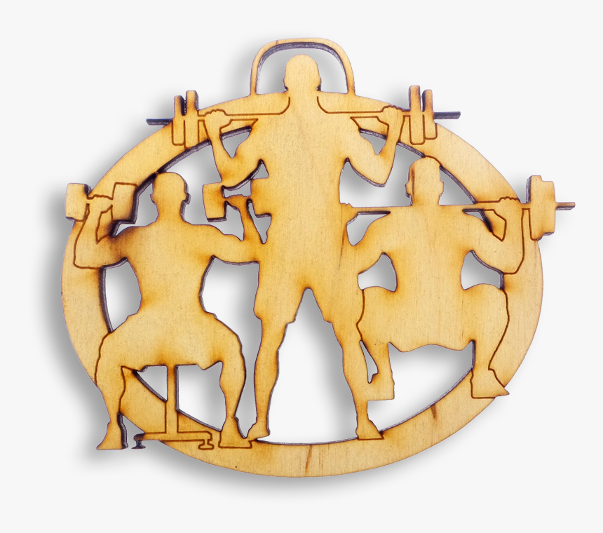 Personalized Weightlifting Gifts - Emblem, HD Png Download