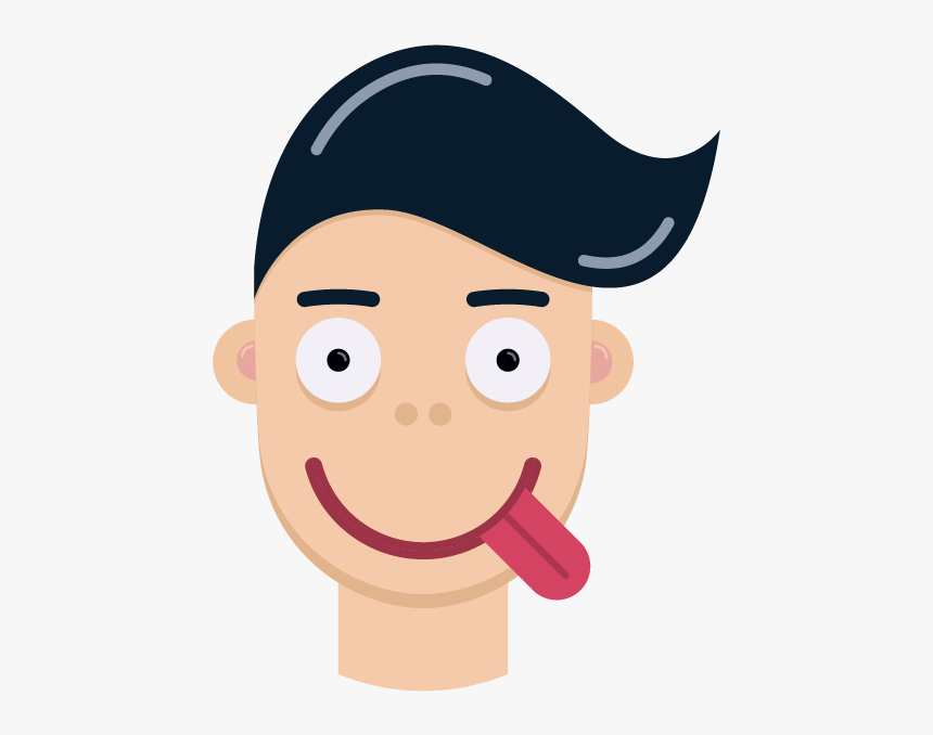 Man Face Emoji Messages Sticker-11 - Portable Network Graphics, HD Png Download