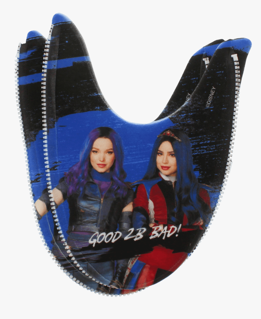 Descendants 3 Mal And Evie Mix N Match Zlipperz Set - Black Widow, HD Png Download