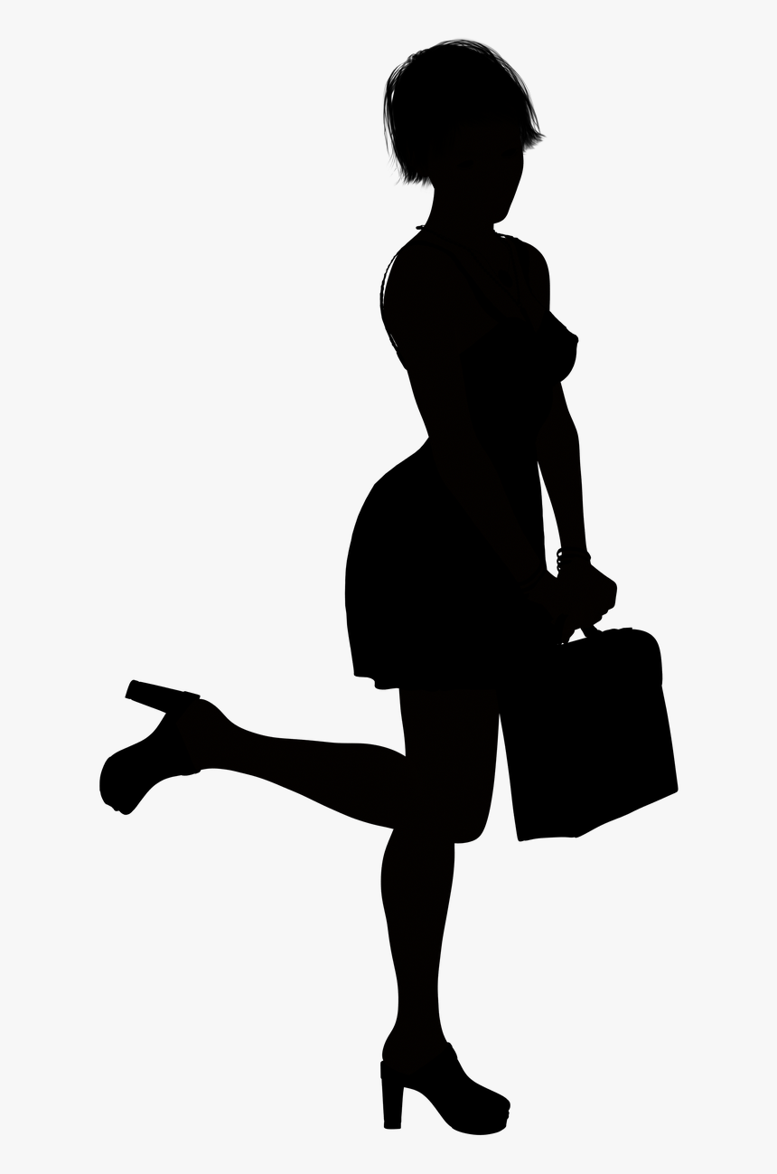 Secretary Silhouette , Png Download - Secretary Silhouette, Transparent Png